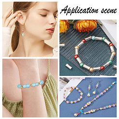 18Pcs 3 Style Brass Beads&nbsp;KK-PH0002-46