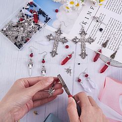 DIY Gothic Earring Making Kit&nbsp;DIY-SZ0009-44