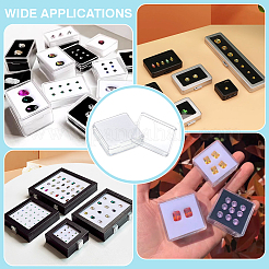 Square PS Plastic Loose Diamond Gemstone Storage Boxes&nbsp;CON-WH0095-140A-01