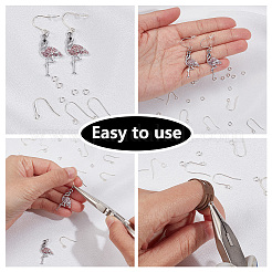 6 Pairs 3 Style 925 Sterling Silver Earring Hooks&nbsp;FIND-GO0001-70