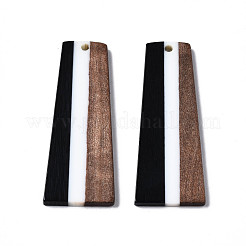 Resin & Walnut Wood Pendants&nbsp;X-RESI-S389-073A-A01