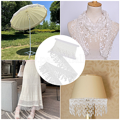 5 Yards Polyester Teardrop Tassel Lace Trim&nbsp;OCOR-GF0004-22A