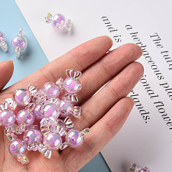 Transparent Acrylic Beads&nbsp;TACR-S152-13B-A03