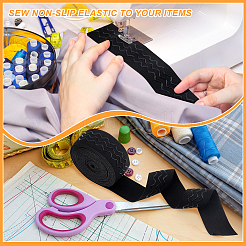 8 Yards Polyester Non Slip Knitted Elastic Cord&nbsp;SRIB-BC0001-25