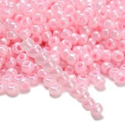 トーホー 3/0ラウンドビーズ  日本製シードビーズ  （セイロン綿菓子909)個  5.5mm  穴：1.9mm  約300個/50g&nbsp;SEED-XTR03-0909