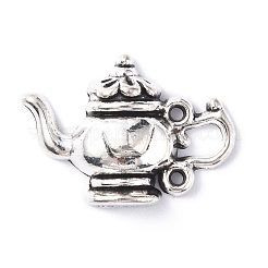 Tea Pot Series Tibetan Style Alloy Pendants&nbsp;TIBEP-E005-01AS