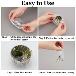 200Pcs Polyester Sink Strainers&nbsp;AJEW-GF0005-93