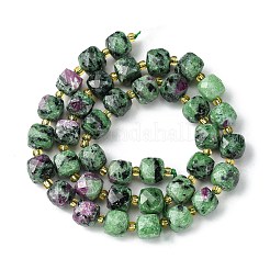 Natural Ruby in Zoisite Beads Strands&nbsp;G-Q010-A02-01