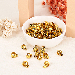 Tibetan Style European Beads&nbsp;X1-MPDL-6527-AG-LF
