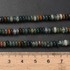 Natural Indian Agate Beads Strands&nbsp;G-L635-A29-4x2mm