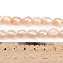 Natural Cultured Freshwater Pearl Beads Strands&nbsp;PEAR-P064-20K-04C-01