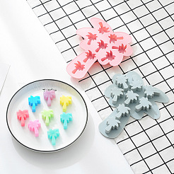 食品グレードのシリコンモールド  フォンダン型  DIYケーキデコレーション用  チョコレート  キャンディ  UVレジン＆エポキシ樹脂ジュエリー作り  ココヤシの木  ピンク  193x165x18.5mm&nbsp;DIY-L025-017