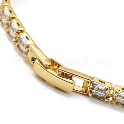 Rack Plating Brass Rhombus Link Bracelet&nbsp;BJEW-Q771-08G
