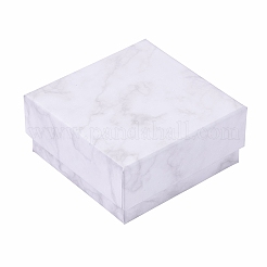 Square Kraft Cardboard Jewelry Boxes&nbsp;AJEW-CJ0001-19