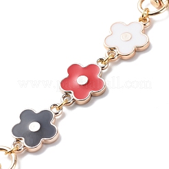 Flower Plastic Enamel Link Purse Short Chain&nbsp;FIND-JF00100-02