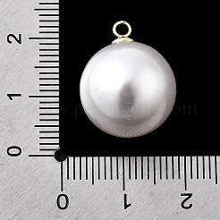 ABS Plastic Imitation Pearl Pendants&nbsp;FIND-H052-01I-04G