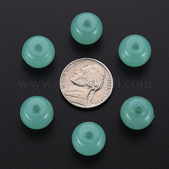 模造ゼリーアクリルビーズ  バレル  ミディアムアクアマリン  13x10.5mm  穴：2.5mm  約375個/500g&nbsp;MACR-S373-14-EA02