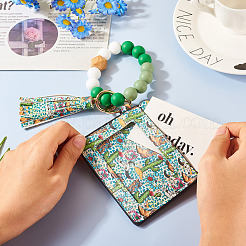 Silicone Beads Keychain&nbsp;KEYC-TAC00022
