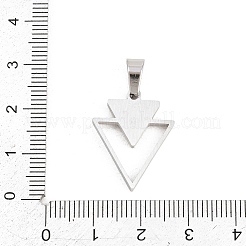 304 Stainless Steel Enamel Pendants&nbsp;STAS-B137-03P