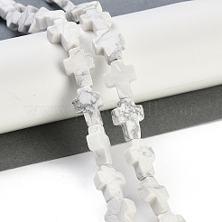 Natural Howlite Beads Strands&nbsp;G-I369-A18-02
