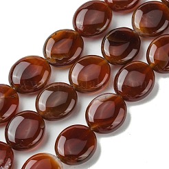 Natural Carnelian(Dyed & Heated) Beads Strands&nbsp;G-K365-B01-02