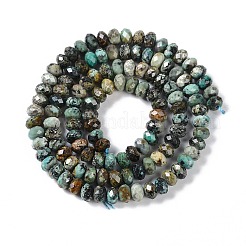 Natural African Turquoise(Jasper) Beads Strands&nbsp;G-N342-28B