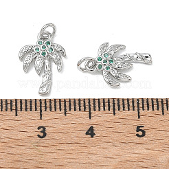 SHEGRACE Brass Cubic Zirconia Pendants&nbsp;XGRQ3K972-553P