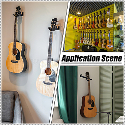 12Pcs Wall-mounted Iron Guitar Hangers&nbsp;ODIS-WA0001-07
