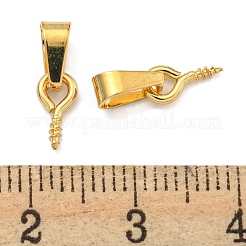 304 Stainless Steel Screw Eye Pin Peg Bails&nbsp;STAS-R233-01A-G