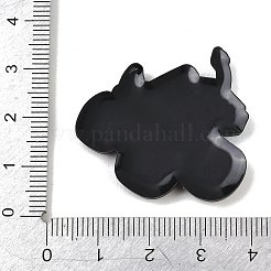 塩ビカボション  漫画の車  ブルー  33.5x34.5x4mm&nbsp;PL-T045-05A