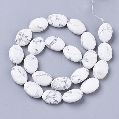 Natural Howlite Beads Strands&nbsp;G-S359-006