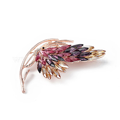 Rhinestone Butterfly Brooch Pin&nbsp;X1-JEWB-P016-03LG-03