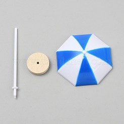 Plastic Beach Umbrella Miniature Display Decorations&nbsp;KY-WH0036-140B