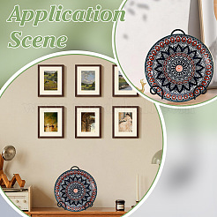 4Pcs Iron Wall-Mounted Display Easel&nbsp;OFST-GO0001-08