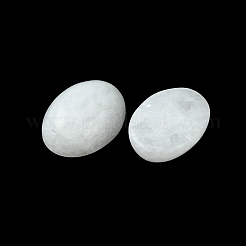 天然石ホワイトジェイドカボション  オーバル  8~8.5x6~6.5x2.5~3.5mm&nbsp;G-A094-01B-13