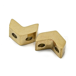 イオンプレーティング（IP）304ステンレス鋼マルチ連リンク  矢印  ゴールドカラー  5.5x7.5x4mm  穴：1.4mm&nbsp;STAS-Q319-01A-G