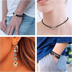 100Pcs 10 Styles Tibetan Style Alloy Beads&nbsp;TIBEB-CJ0001-20