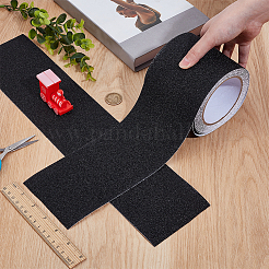 粘着プラスチックテープ  ブラック  100mm&nbsp;DIY-WH0699-85