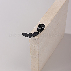 Bat 304 Stainless Steel Hoop Earrings&nbsp;FS-WGDACA4-01