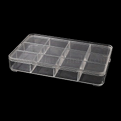 12 Grids Transparent Plastic Bead Storage Boxes with Lid&nbsp;CON-F021-01