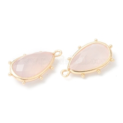 Natural Rose Quartz Pendants&nbsp;G-B009-02G-A
