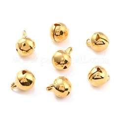 304ステンレススチールベルチャーム  18KGP本金メッキ  13x10x9.5mm  穴：1.8mm&nbsp;STAS-C044-02C-G