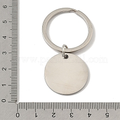 201 Stainless Steel Keychains&nbsp;KEYC-P021-01P