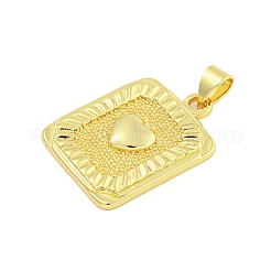 Rack Plating Brass Pendants&nbsp;KK-U021-12G-01