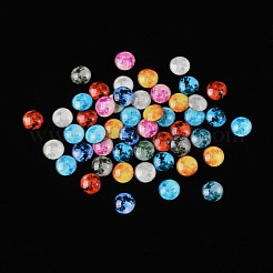 50Pcs Luminous Glass Cabochons&nbsp;sgGLAA-SZ0001-15A