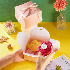 10Sets Square Paper Gift Boxes&nbsp;CON-TA0001-11B