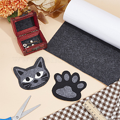 Polyester Felt Sticker&nbsp;DIY-WH0409-73C