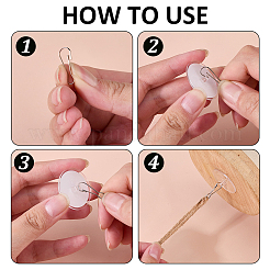 Plastic Self-adhesive Hook Hangers&nbsp;AJEW-WH0709-521