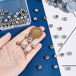 60Pcs 304 Stainless Steel Beads&nbsp;STAS-UN0048-75