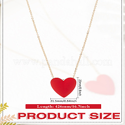 1Pc Alloy Cable Chain Pendant Necklaces&nbsp;NJEW-LP0007-03A